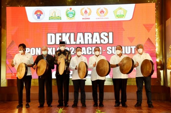 Jadi Tuan Rumah Bersama Aceh, Gubernur Edy Rahmayadi Pastikan Sumut Buat Masterplan Terbaik Penyelenggaraan PON